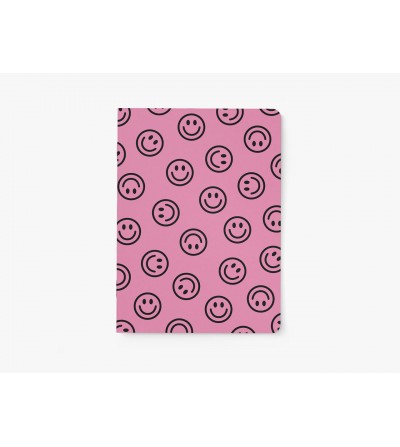 Cuadernos - Happy Face - Pink -  Typealive