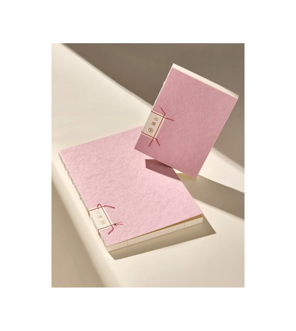 Oh Bleu cuaderno A5 liso ECHO rosa