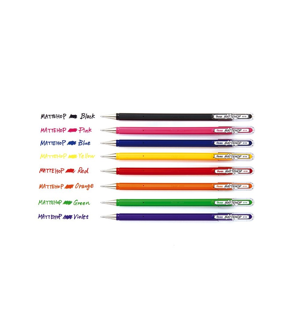 Pentel Mattehop gel 1.0 mm K110