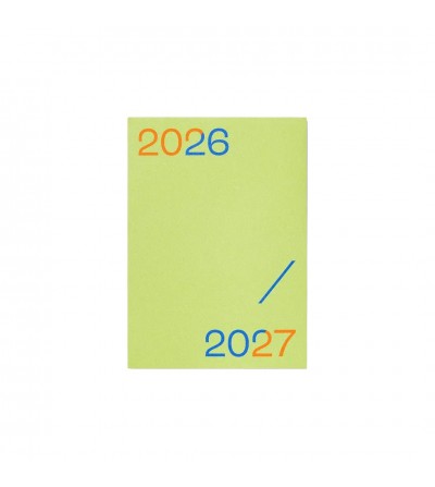 Agenda Notas 2026-2027 verde limón Mishmash