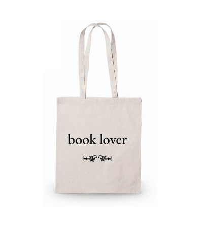 Tote bags - Book lover - 100 % algodón - asas largas - Moslo