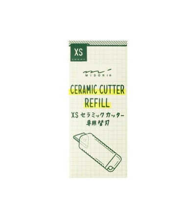 MIDORI Cuchilla de Repuesto Para Cúter Cerámico XS