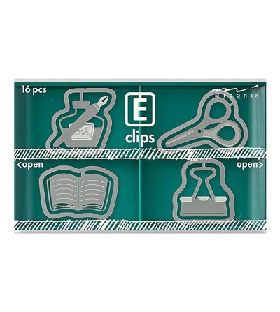 Midori Clips de Papelería Grabados