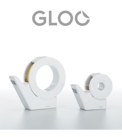 Kokuyo Dispensador de Cinta  Gloo Pequeño Blanco